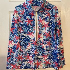 Lilly Pulitzer Rare She She Shells popover in EUC